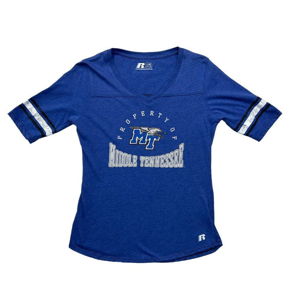Russell Women's Middle Tennessee V-Neck T-Shirt‎